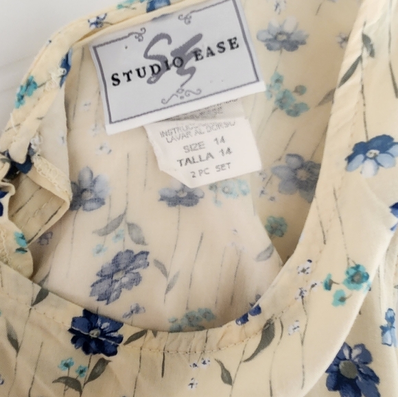 90s floral vintage dress - Picture 5 of 6